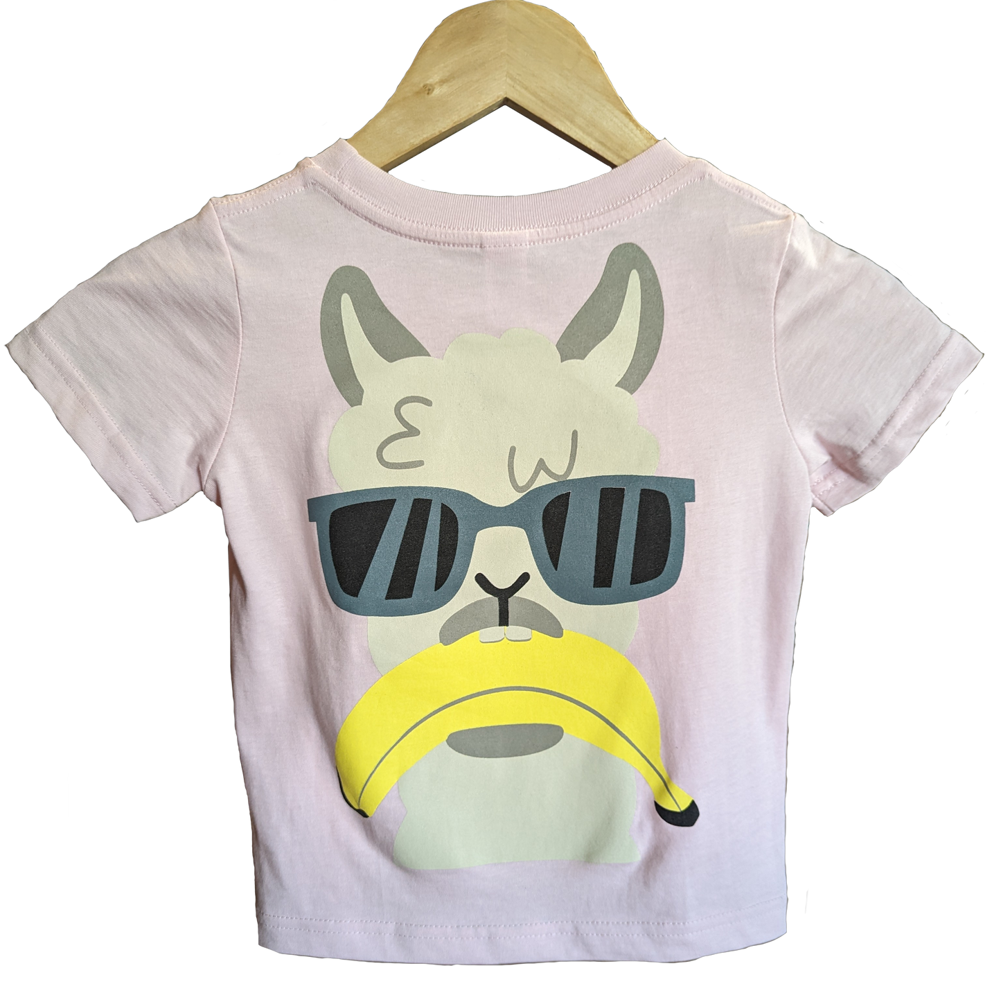 THE FARMYARD BANANALLAMA KIDS T-SHIRT